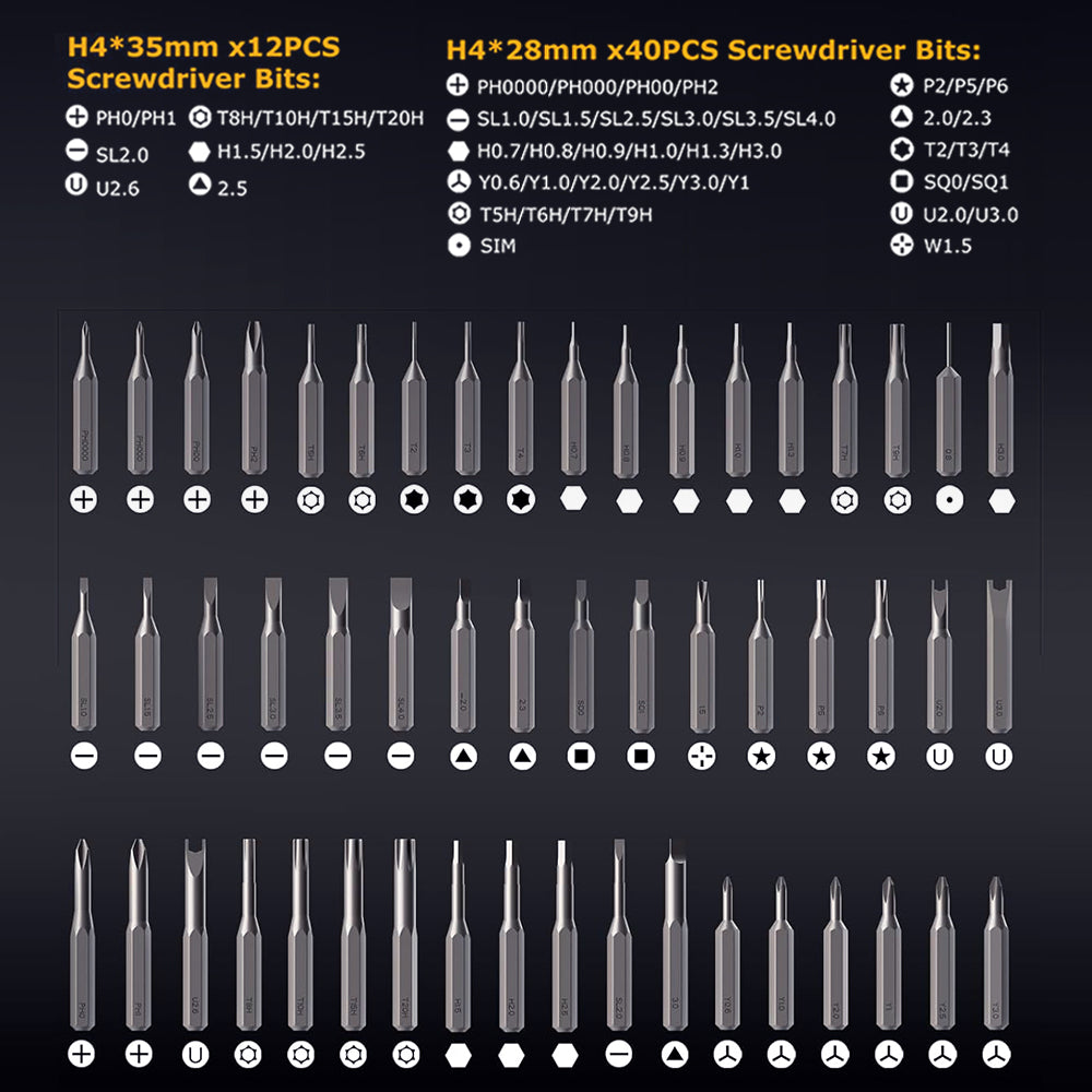 UF Tools 57-in-1 Precision Electric Screwdriver Set (NO-882067)