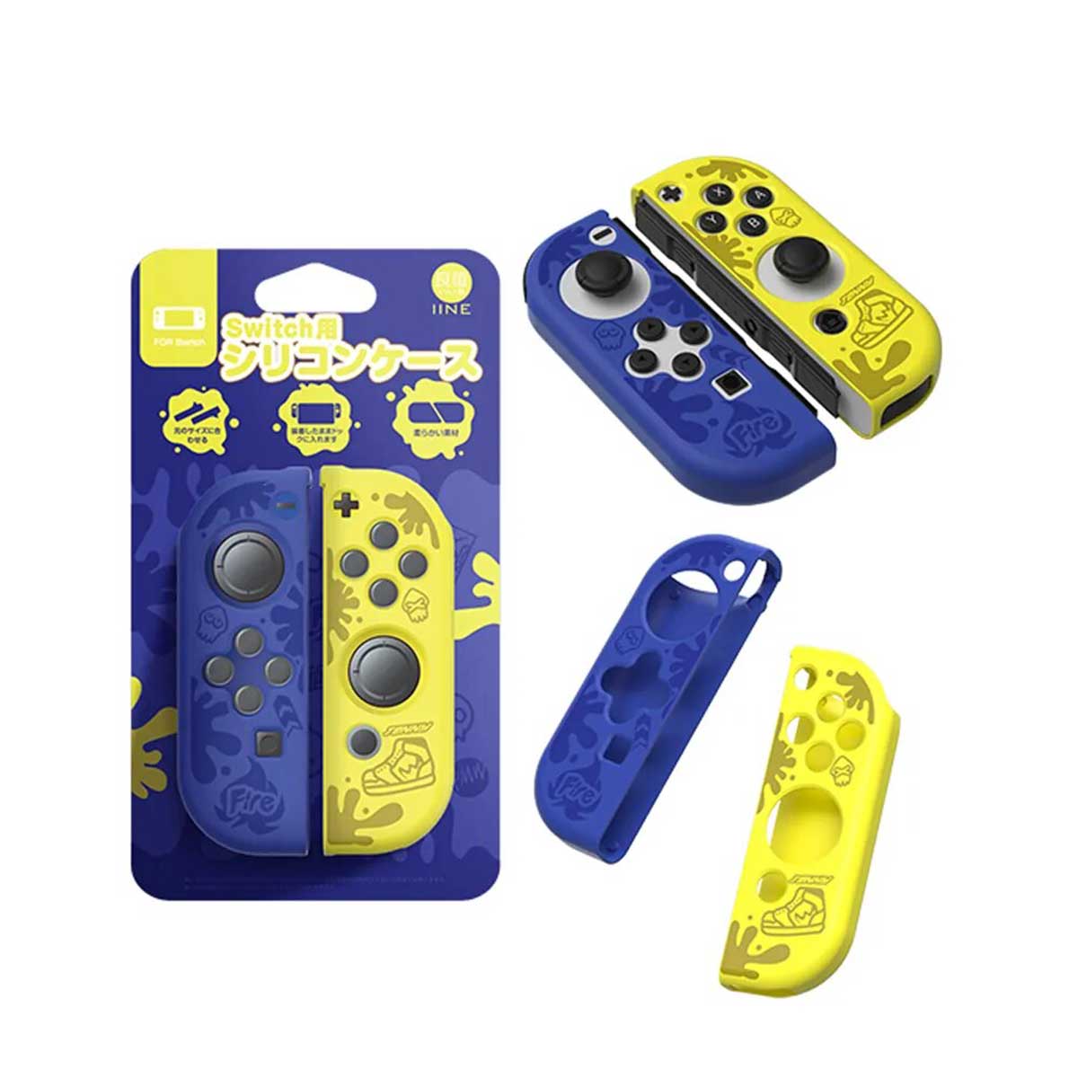 IINE Splatoon 3 Octopus Edition Joy-Con Silicone Case For N-Switch (L707)