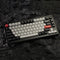 Keychron Q1 HE QMK 75% Fully Assembled Knob RGB Backlight Hot-Swappable Wireless Magnetic Switch Keyboard (Carbon Black, Shell White) (Gateron Double-Rail Magnetic Nebula Switch) (Q1H-M1)