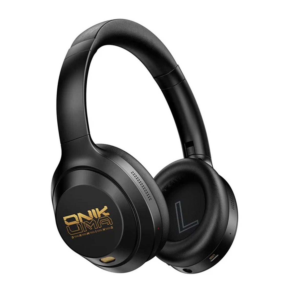 Onikuma GT811 Wireless Gaming Headset with Noise Cancellation (Black)