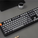 Keychron K10 Max QMK Fully Assembled RGB Backlight Hot-Swappable Full-Size Wireless Mechanical Keyboard - Black (Super Banana Switch, Super Brown Switch, Super Red Switch) (K10M-H4, K10M-H3, K10M-H1)