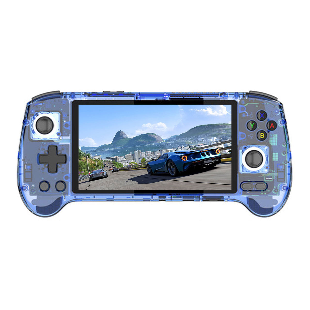 Anbernic RG556 Handheld Gaming Console (Transparent Blue)