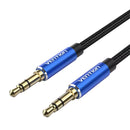 Vention 3.5mm Male to Male Audio Cable - Cotton Braided Aluminum Type 2M (BAWLH)