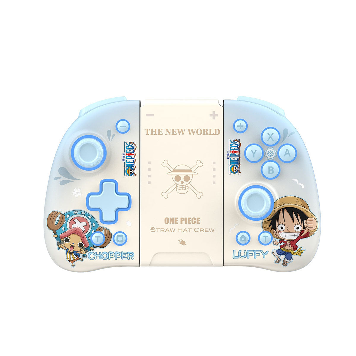 IINE Switch Left and Right Controller (Luffy & Chopper) + Storage Bag for Swith Lite/ Switch/ Switch OLED (Luffy & Chopper) Bundle (L930)