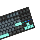 VXE V87 Tri-Mode RGB Hot-Swappable Mechanical Keyboard (Caribbean Blue) (Strawberry Pudding Switch)