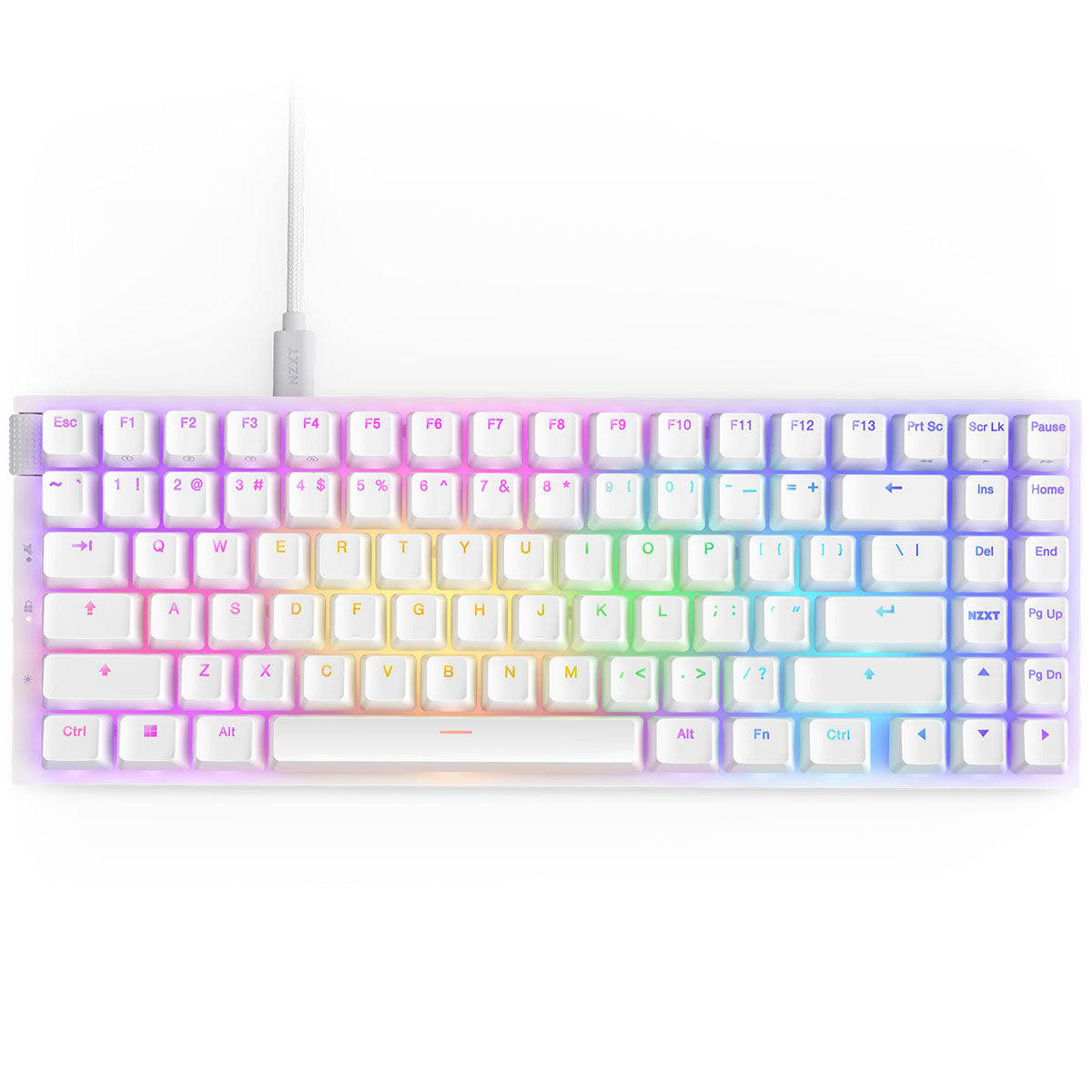 NZXT Function 2 MiniTKL Compact Tenkeyless Optical Gaming Keyboard