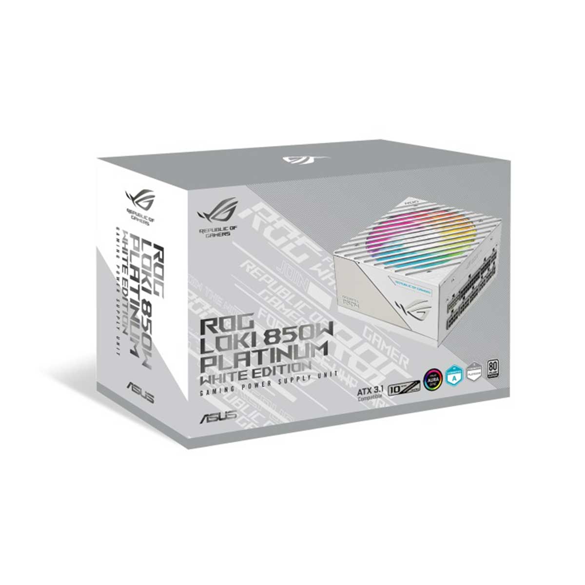 Asus ROG Loki SFX-L 850W Platinum Gaming Power Supply (White)