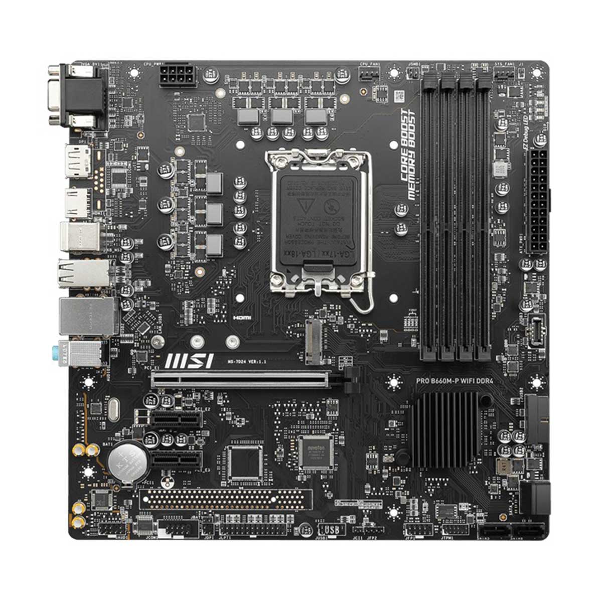 MSI Pro B660M-P WiFi DDR4 Intel Motherboard