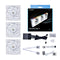 Lian Li Uni Fan TL 120 RGB 120mm Fan Triple Pack With Controller