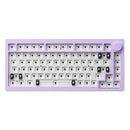 MonsGeek M1W V3 VIA Barebone DIY Kit Aluminum Case Multi-Mode RGB Hot-Swappable Mechanical Keyboard (Lilac Purple)