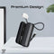 Promate Neo-10 10000MAH 30W Power Delivery Apple iPhone & Watch Ultra fast Charging Power Bank With Built-in USB-C Cable