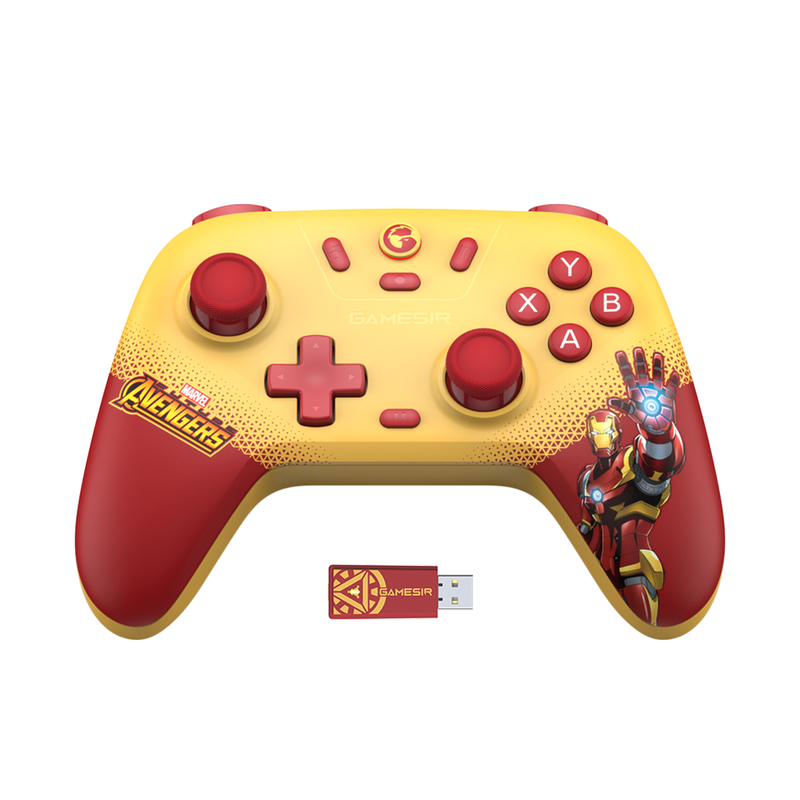 Gamesir T4 Nova Lite Multi-Platform Wireless Game Controller (Iron Man)