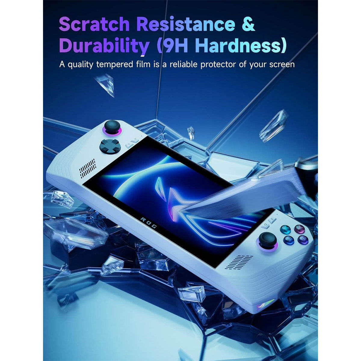 JSAUX Ultra Clear Anti-Glare Screen Matte Protector for ROG Ally / ROG Ally X 2-Pack (GP0113A)