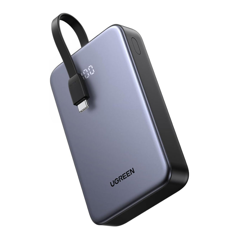 Ugreen Nexode 20000mAh 20W Power Bank with Built-in USB-C Cable (PB505/45762)