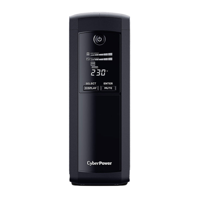 CyberPower Value Pro VP1200ELCD 1200 VA 720 Watts Line-interactive UPS
