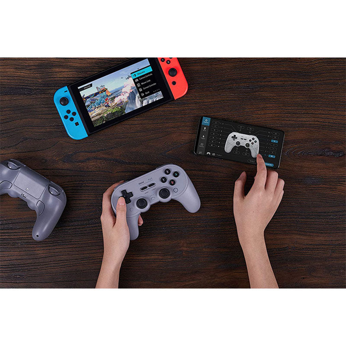 8bitdo Pro 2 Bluetooth Gamepad Hall Edition (Switch/Windows/Apple/MacOS/Steam)