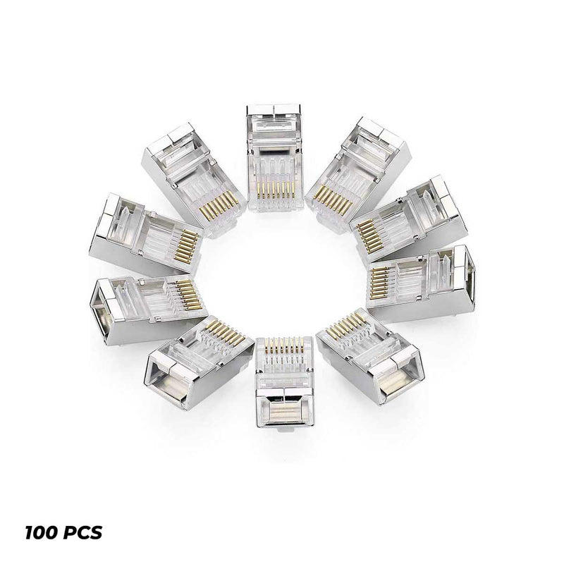 Ugreen Cat6 FTP RJ45 Modular Plugs - 100pcs (NW111/50248)