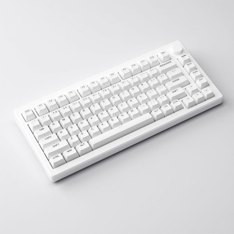 Akko MOD 007B PC Shine-Through Multi-Mode RGB Hot-Swappable Mechanical Keyboard (Ice Cream Pink)