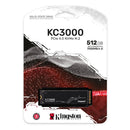 Kingston KC3000 PCIE 4.0 NVME M.2 512GB SSD (SKC3000S/512G)