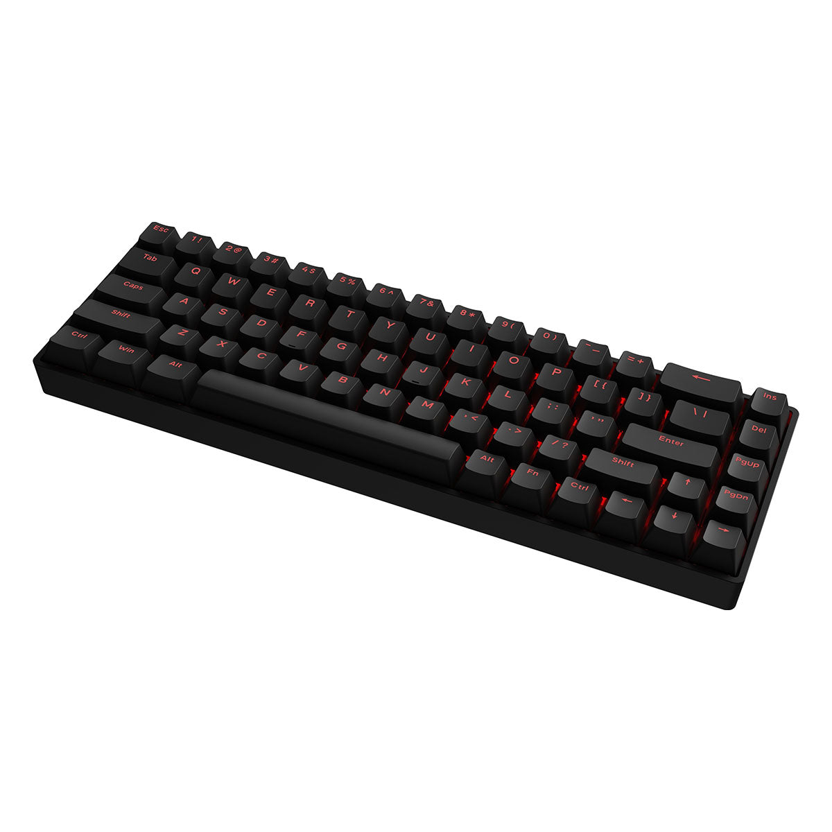 Fierce Gaming Gear Fire 68 Wired Hot-Swappable Mechanical Keyboard (Black)