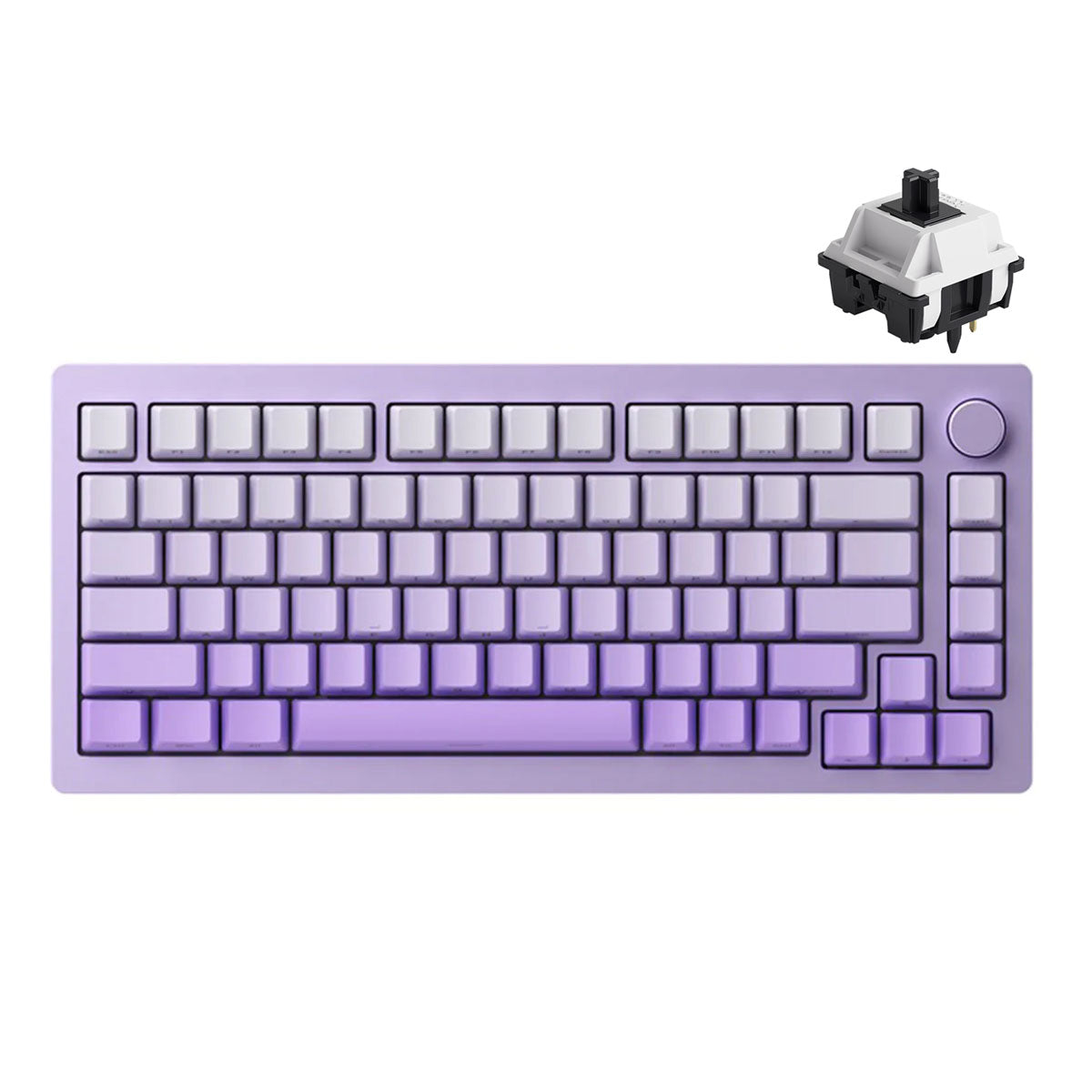 Monsgeek M1W Multi-Mode RGB Hot-Swappable Mechanical Keyboard (Akko V3 Piano Pro)