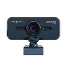 Creative Live Cam Sync 2K V3 QHD WebCam with Auto Mute & Noise Cancellation for Video Calls (Black)