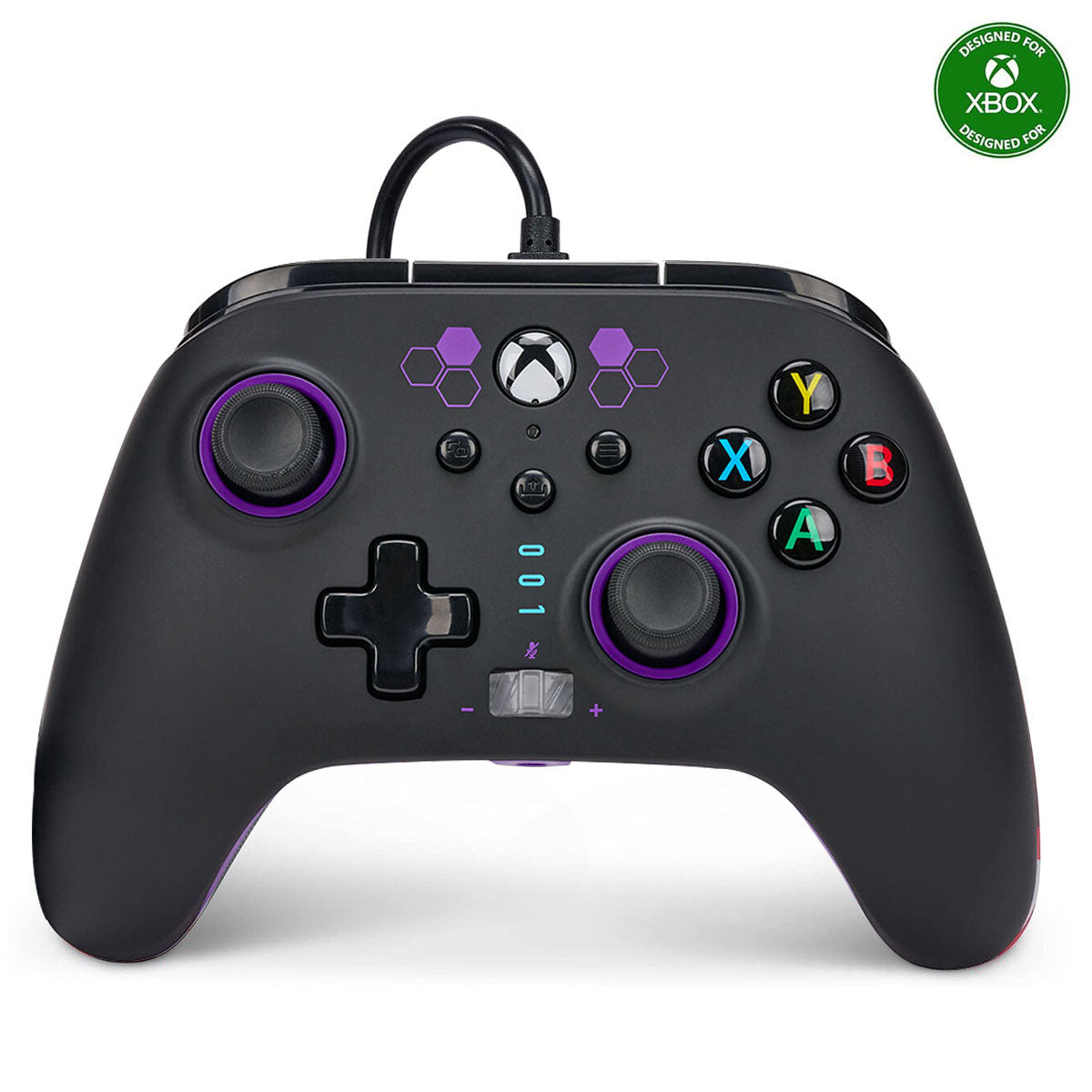 Power A Xbox Enhanced Wired Controller Purple Hex For Xbox (1524525-01)