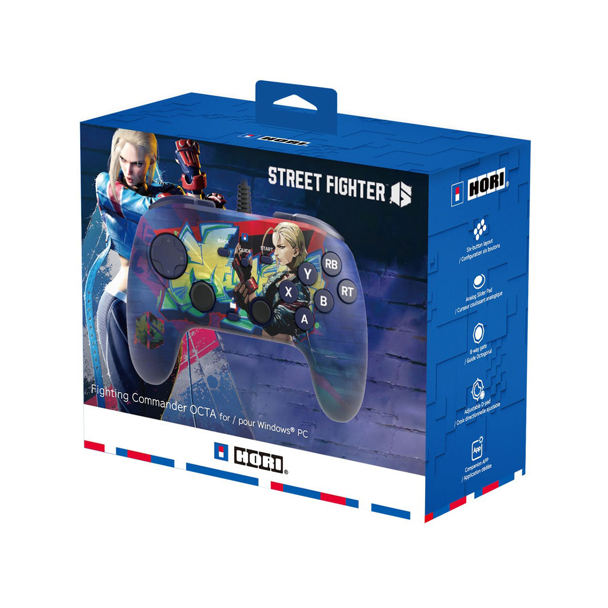 Hori Fighting Commander OCTA Street Fighter for PC (Juri, Cammy)