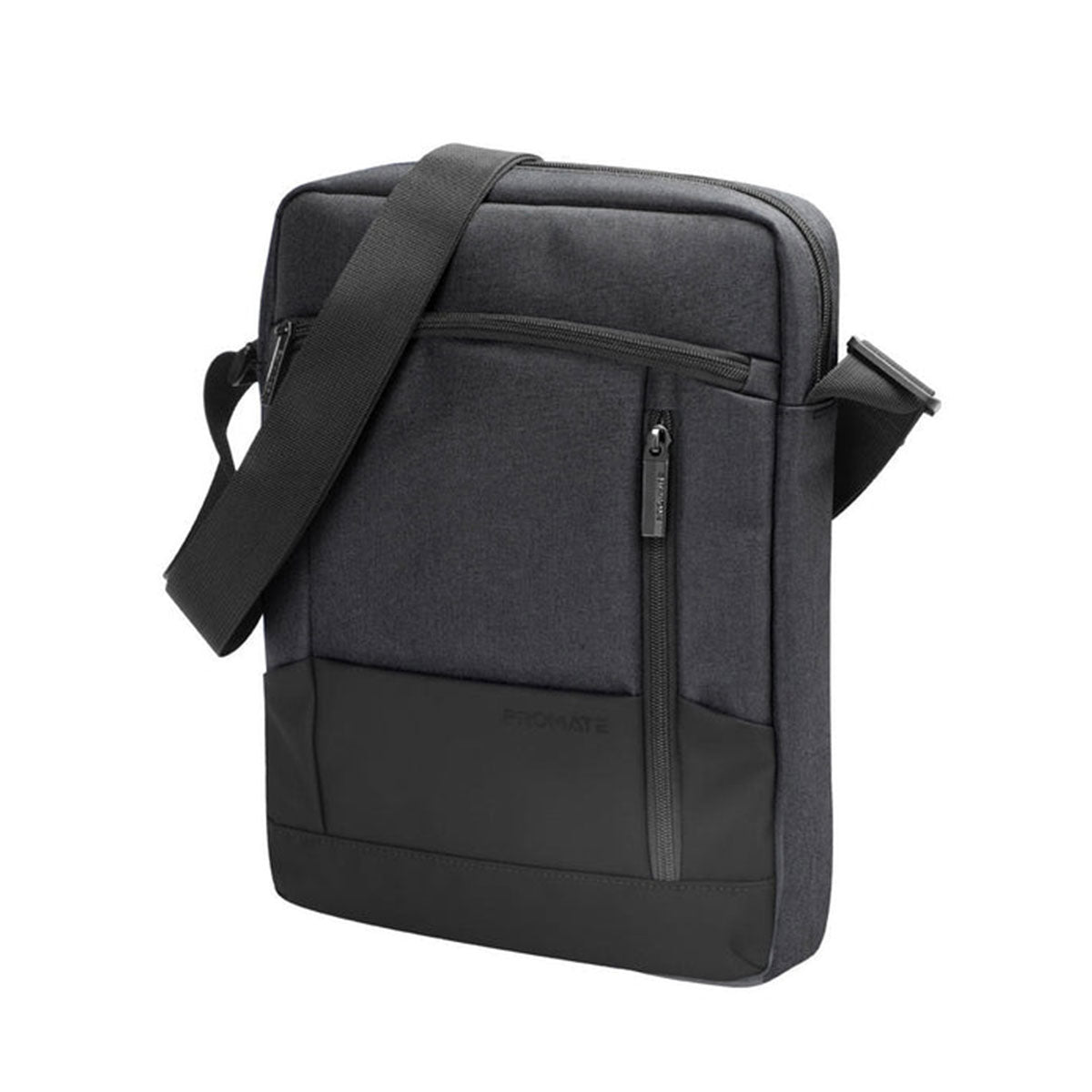 Promate Satchel-HB Sleekcomfort 13" Tablet Handbag Water Resistant with Multiple Compartments (Black)