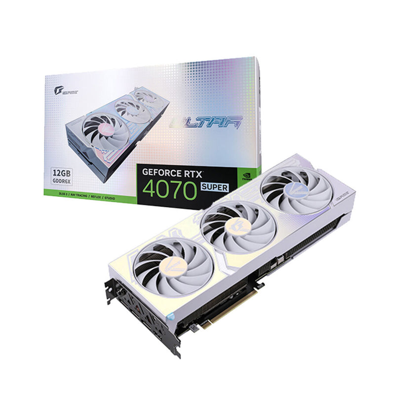 Colorful iGame Geforce RTX 4070 Super Ultra W OC 12GB-V GDDR6X Graphics Card