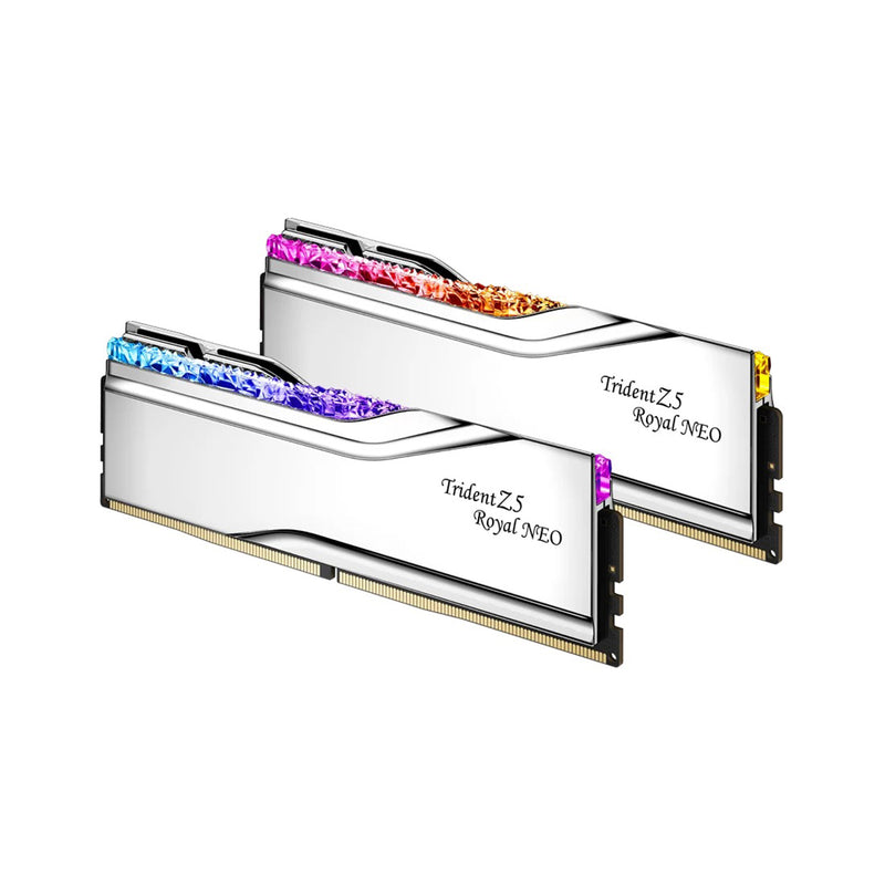 G.Skill Trident Z5 Royal Neo DDR5 48GB (2x24GB) 8000 MT/s CL40-48-48-128 1.40V AMD EXPO Desktop Memory