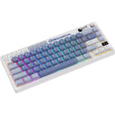 Royal Kludge RK M65 Tri-Mode RGB 66 Keys Hot-Swappable Mechanical Keyboard Ocean Blue