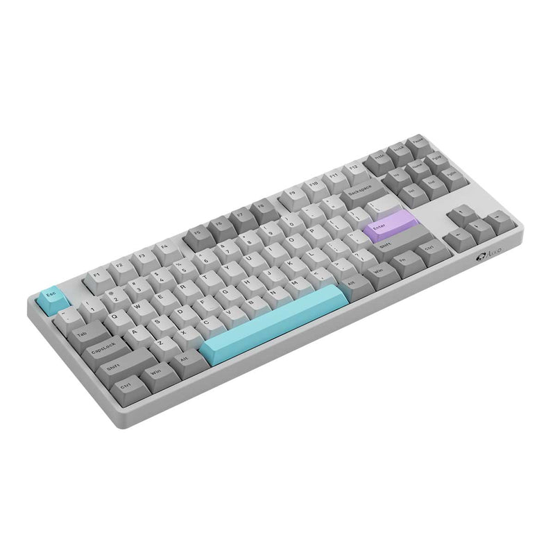 Akko 5087S Via RGB Hot-Swappable Mechanical Keyboard Silent (Gateron Pink-Lubed)