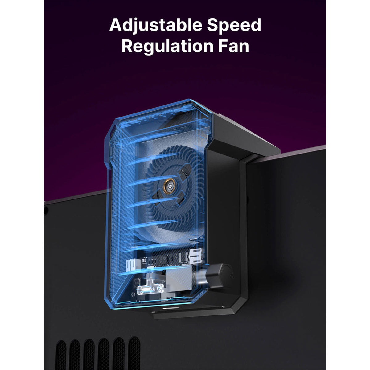 JSAUX Cooling Fans for Steam Deck/ Steam Deck OLED (Black) (GP0200)