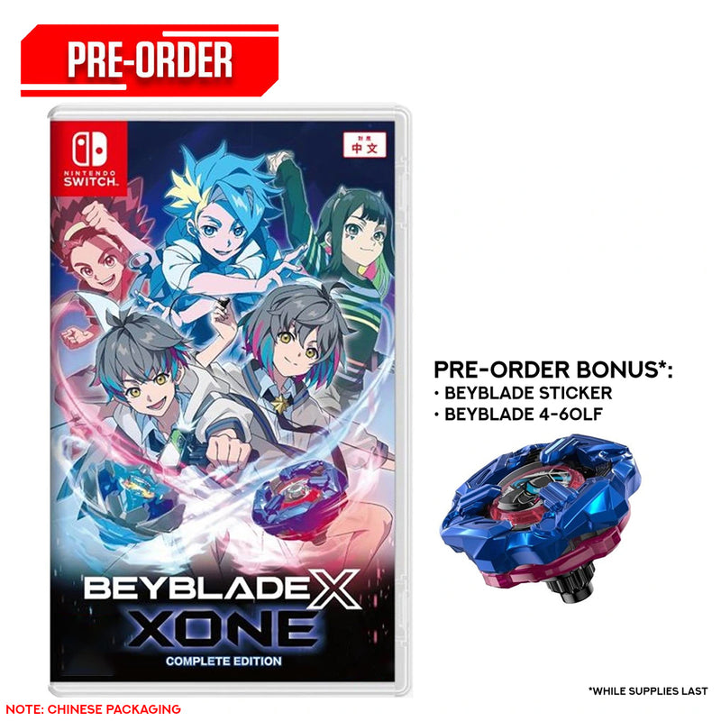 Nintendo Switch Beyblade X XONE - Complete Edition Pre-Order Downpayment