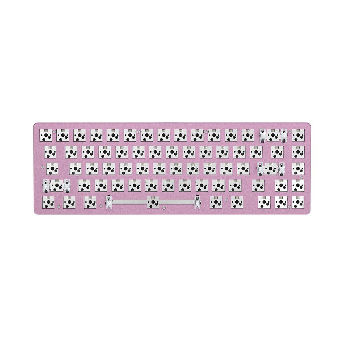 Glorious GMMK 2 Barebones Edition Compact (65%) Modular Mechanical Keyboard (Pink)