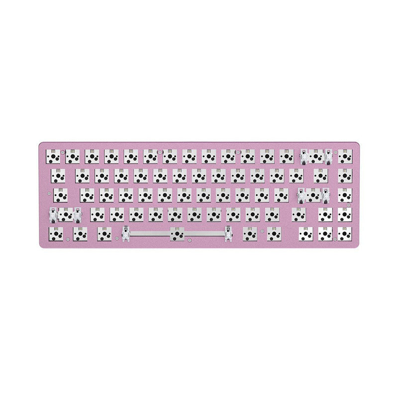 Glorious GMMK 2 Barebones Edition Compact (65%) Modular Mechanical Keyboard (Pink)