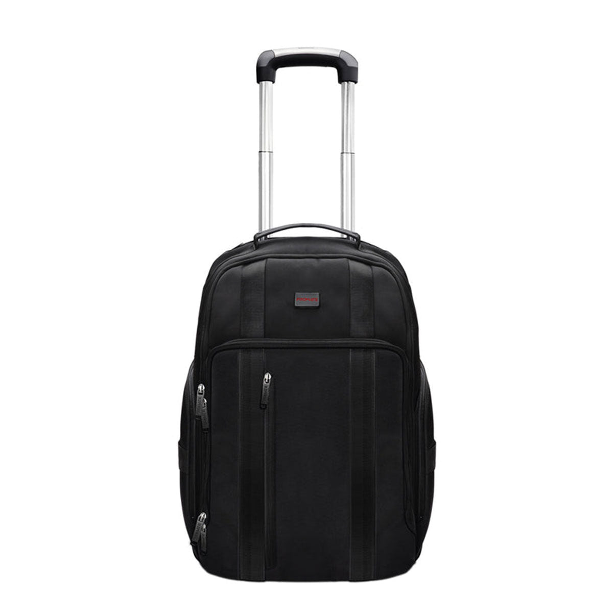 Promate CramPack-TR 2-in-1 15.6" Laptop Trolley Bag Backpack Large Multiple Compartments