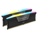 Corsair Vengeance RGB 64GB (2X32GB) DDR5 DRAM 6400MHZ CL32 Memory Kit (Black) (CMH64GX5M2B6400C32)