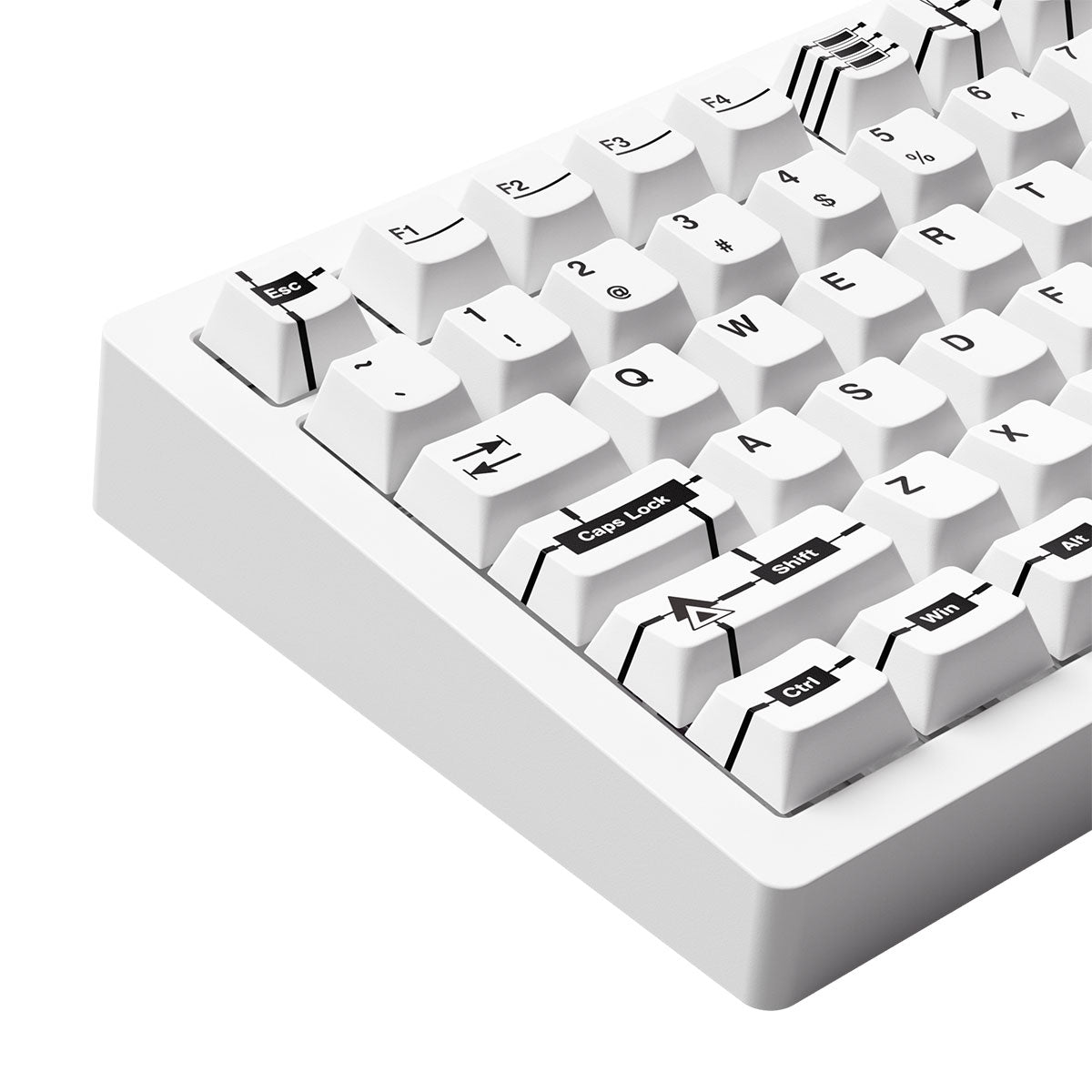 MonsGeek M1 V5 VIA The Runner System Aluminum Case Multi-Mode RGB Hot-Swappable Mechanical Keyboard
