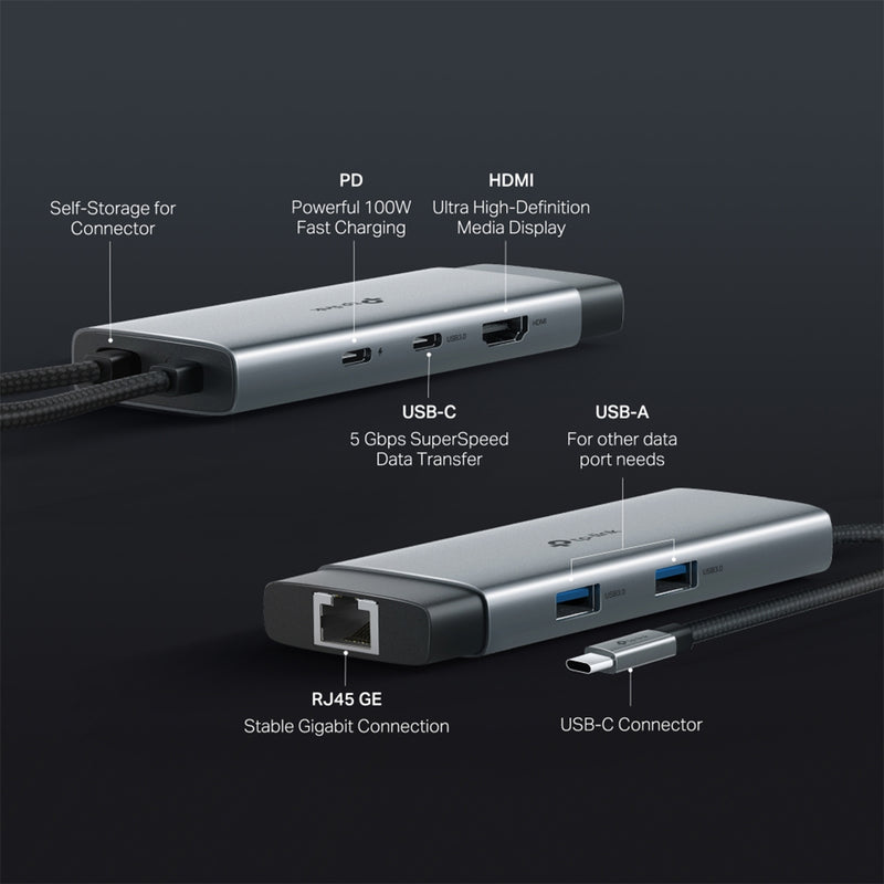 TP-Link UH6120C USB Type-C 6-in-1 Hub