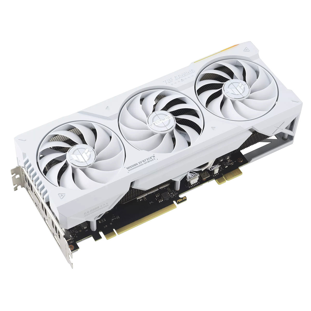 Asus TUF Gaming Geforce RTX 4070 Ti Super OC Edition 16GB GDDR6X BTF White Graphics Card