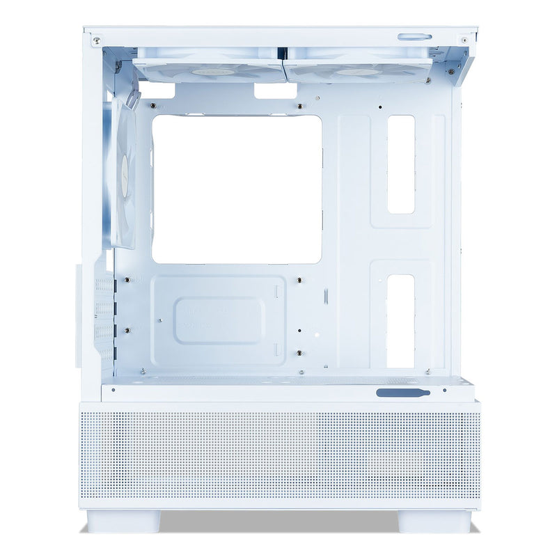 Tecware Infinity M2 Dual Tempered Glass MATX Gaming Case (White)