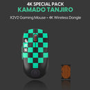 Pulsar X2V2 Symmetrical Ultralight Wireless Gaming Mouse 4K Special Pack Demon Slayer Kamado Tanjiro Limited Edition Size 2 (PX222TJ4)