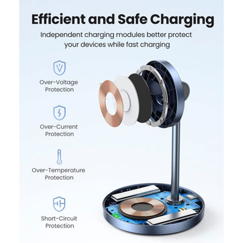 UGreen 2-IN-1 Wireless Charger For IPhone & Airpods (CD317/90668)