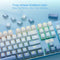 Redragon Devarajas Full-Size Hot-Swappable RGB Mechanical Gaming Keyboard (Dust-Proof Red Switch) (K556GWB-RGB)