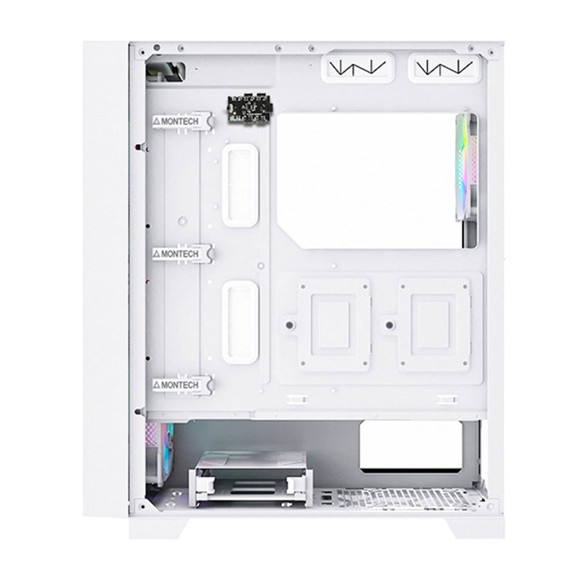 Montech Air 1000 Premium Mesh TG White ATX Case