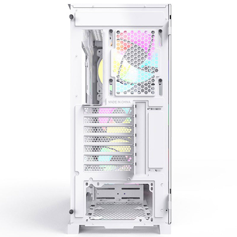 Montech Air 1000 Premium Mesh TG White ATX Case