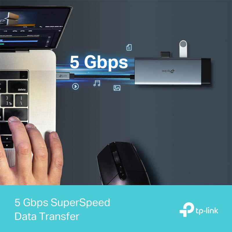 TP-Link UH6120C USB Type-C 6-in-1 Hub