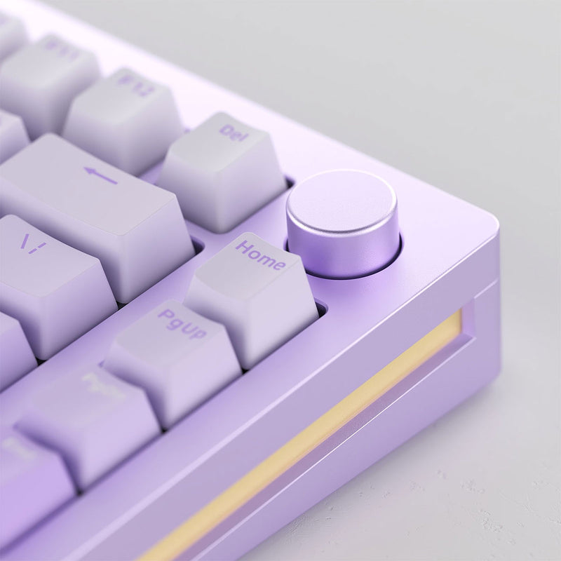 MonsGeek M1W V3 Aluminum Case Multi-Mode RGB Hot-Swappable Mechanical Keyboard (Purple)